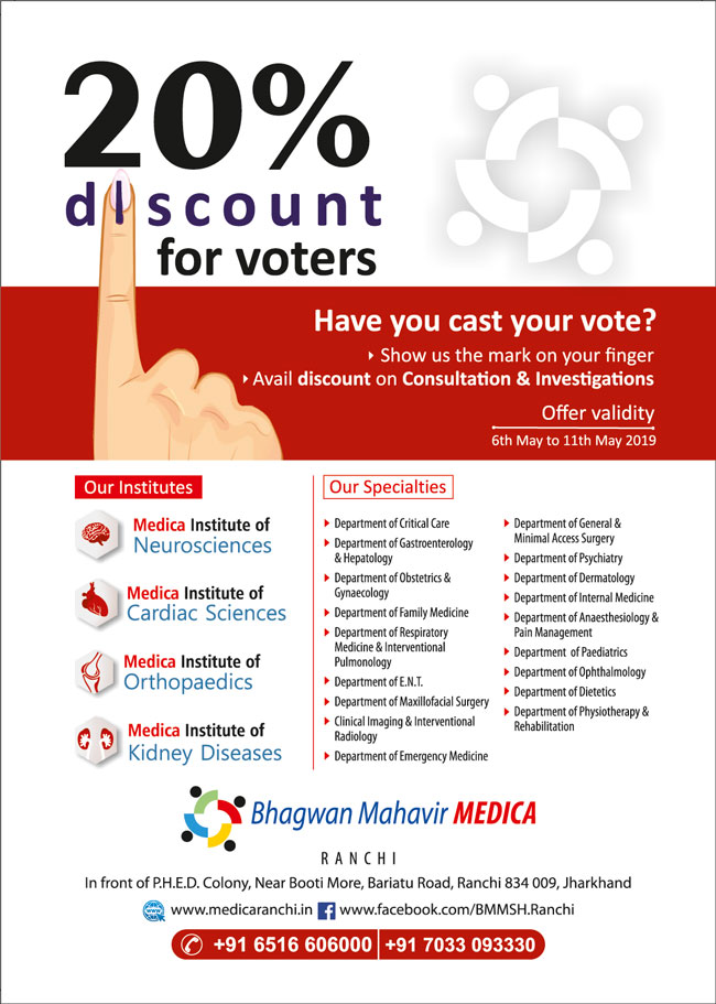 20% Discount for Voters