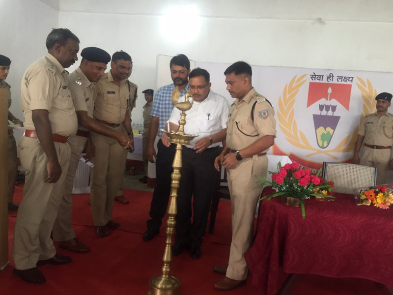 Blood Donation Camp at New Police Lines, Ranchi on 11th Sep'15.